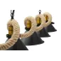 Lampa wisząca CUP/ROPE 5-punktowa 130x20x80 cm